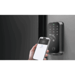 Cerradura Inteligente con Huella Digital LNDU HK01W / WiFi Integrado / Compatible Apple HomeKit / Teclado Táctil / 8 Baterías AA / Escaneo iPhone-Apple Watch-Fob / Bloqueo Manual y Automático / Exterior IP54 - Image 2
