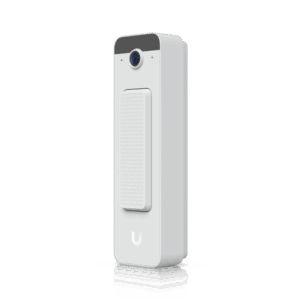 UVC Doorbell Lite – Videoportero Compacto 5 MP PoE con Visión Nocturna IR, Audio Bidireccional y Diseño Resistente al Clima, Color Blanco