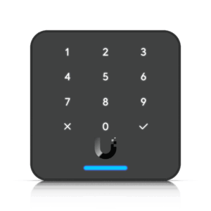 Lector de Acceso G3 Flex con Teclado y NFC, Compatible con App UniFi Identity y Touch Pass, Uso con Guantes o Humedad, Resistencia IP55 y Alimentación PoE