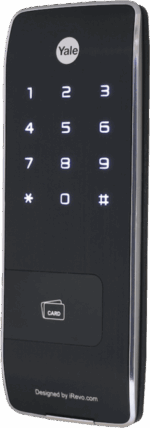 Cerrojo Slim / 11 mm / 40 Usuarios / Código PIN / Alarma / Cierre Automático / 4 Pilas AA / Puerto 9V / RF Opcional