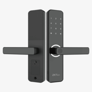 Cerradura Inteligente / Huella Digital y Wi-Fi / Mortise Europeo DIN / 300 Usuarios / App ZSmart / Carga Emergencia Micro-USB
