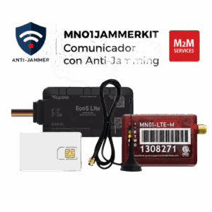 KIT comunicador MN01LTEM + ECO5LITE + SIM500MB2Y / Detección de JAMMER