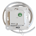 Módulo Asistencial de Empotrar IP67 / Material ABS Antimicrobiano / Botón Cancelación / Indicador Luminoso de Alarma y Presencia / RS485 / Compatible Cajas Europeas y Americanas