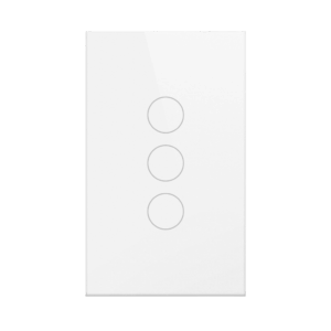 (Wifi) Apagador switch inalámbrico WIFI, control de 3 regresos de carga, 110V