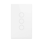(Wifi) Apagador switch inalámbrico WIFI, control de 3 regresos de carga, 110V