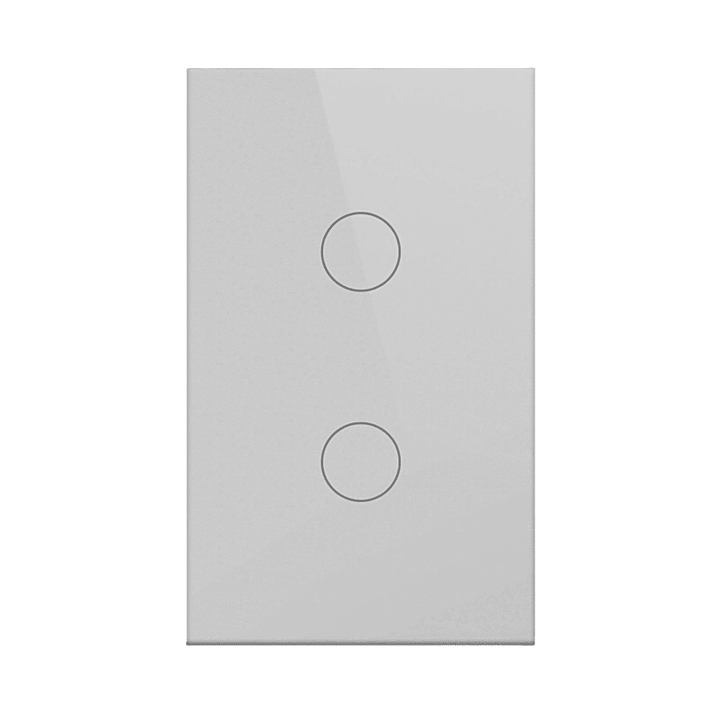 (ZigBee) Apagador switch inalámbrico ZigBee . Cable Neutro Opcional, control de 2 regresos de carga, 110V