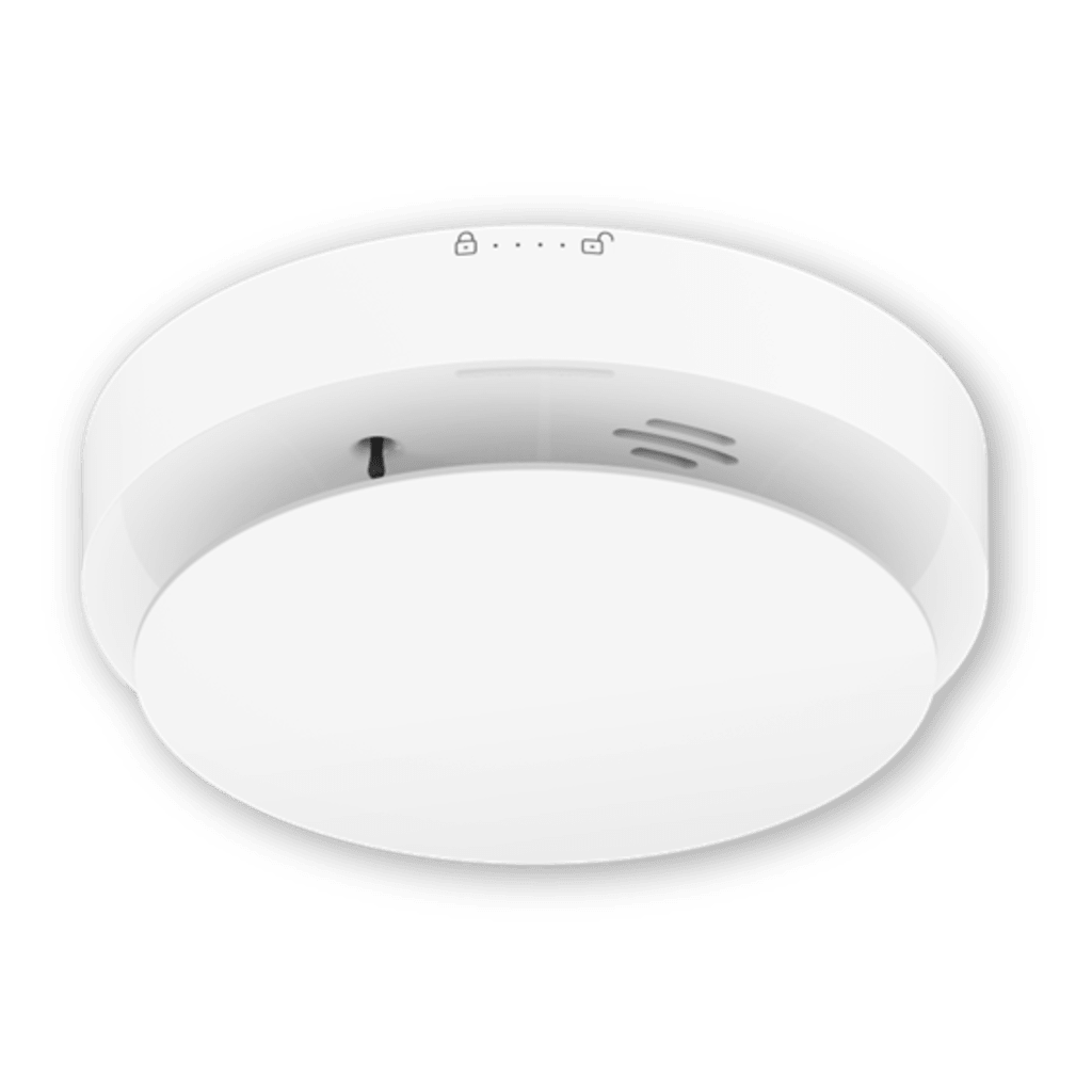 (AX PRO) Detector de Humo Fotoeléctrico y Temperatura para Panel de Alarma HIKVISION / Interior / Soporta Funcionalidad Autónoma