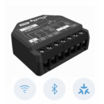 Apagador inteligente Wifi 2.4 / 2 canales  Para apagador doble / 10A por canal / Compatible con asistentes de voz