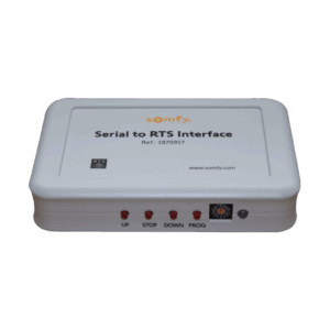 Traductor Universal Somfy Connect, integre SOMFY con el sistema de control de iluminación RadioRA2 de LUTRON.