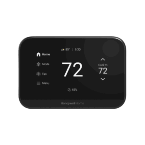 Termostato Inteligente ElitePRO S900 / Pantalla Táctil 4.3 pulgadas / WiFi + Bluetooth + Matter / Control 3H/2C Bomba Calor o 2H/2C Convencional / Sensor Humedad / Diseño Elegante Blanco o Negro / ENERGY STAR