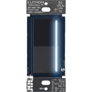 (RadioRa3) Atenuador táctil Sunnata Dimmer PRO color deep sea, requiere cable neutro / soporta 250W LED