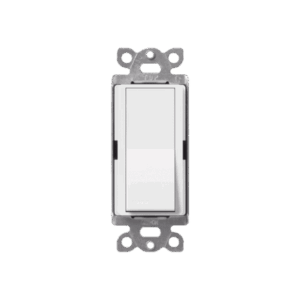 Interruptor Claro, 3 Hilos, 15A, Color Blanco