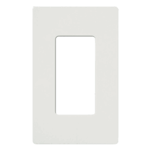Tapa Color Blanco para interruptor o dimmer Lutron, 1 gang, limpio y moderno