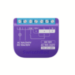Switch Relevador Inteligente conectividad inalambrica Wifi y BLE / Salida Contacto Seco / Compatible con asistentes de voz / Dimensiones 42x36x16 mm