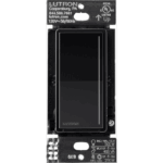 (RadioRa3) Atenuador táctil Sunnata Dimmer PRO color negro brillante , requiere cable neutro / soporta 250W LED