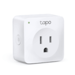 Mini tomacorriente inteligente Wi-Fi, 100 - 120V~, 50/60Hz, 15.0A, compatible con Amazon Alexa y Google Assistant, color blanco.