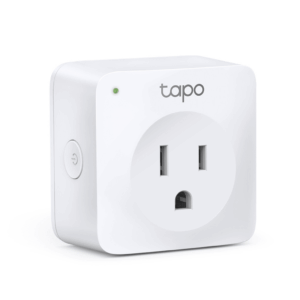 Mini tomacorriente inteligente Wi-Fi, 100 - 120V~, 50/60Hz, 15.0A, compatible con Amazon Alexa y Google Assistant, color blanco.