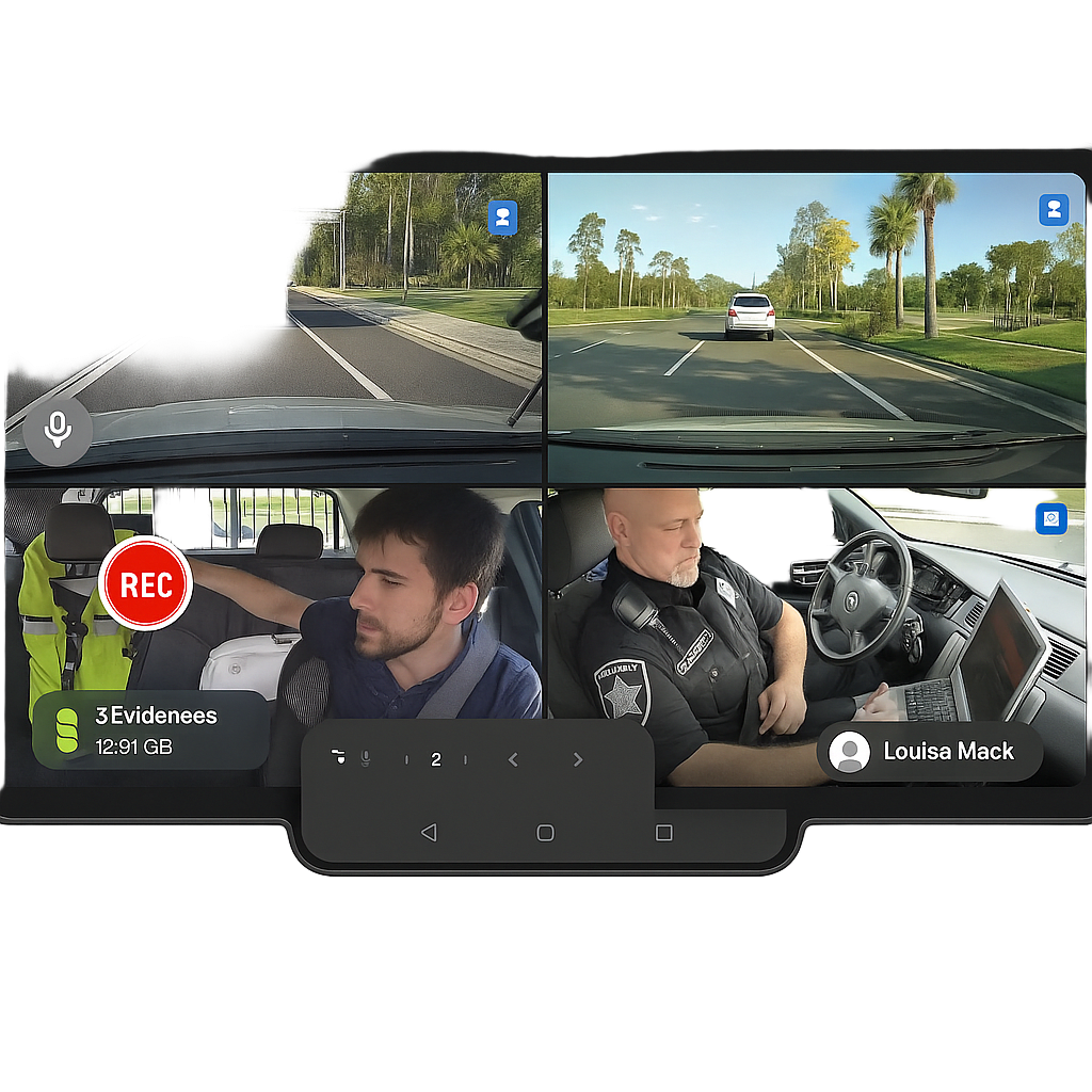 Tablet Profesional MDS / Pantalla 7 Pulgadas / Android 11 / Resolución 1024x600 / 400 cd/m² / DC 12V / Temperatura -30°C a 70°C / Humedad 90% / Dimensiones 183.38 x 115.65 x 35.7 mm (7.2 x 4.6 x 1.4 in) / Gestión de Evidencias /