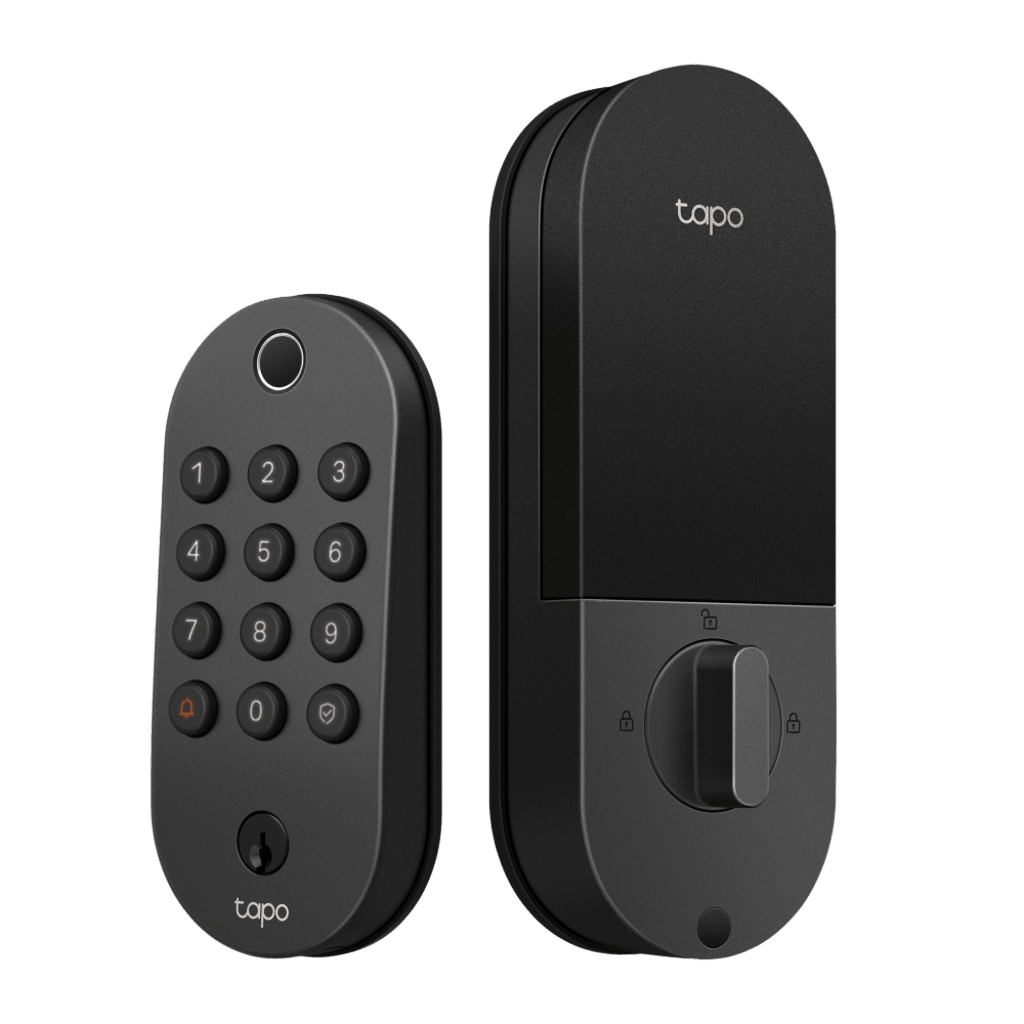 Cerradura Inteligente Wi-Fi / Deadbolt / 6 Métodos Desbloqueo / Reconocimiento Huella <0.5s / 100 Huellas + 200 PINs / BHMA Grado 3 / IP54 Exterior / Batería 7800 mAh / Alexa-Google-SmartThings