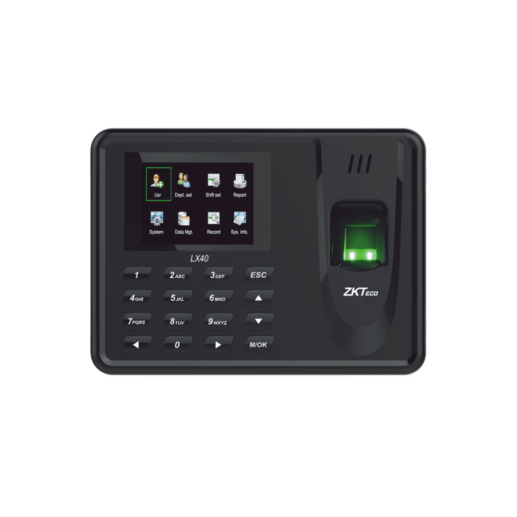 Terminal de Asistencia / Huella Digital / 500 Huellas / Reportes Excel por USB / Sin Software / Solo Idioma Inglés