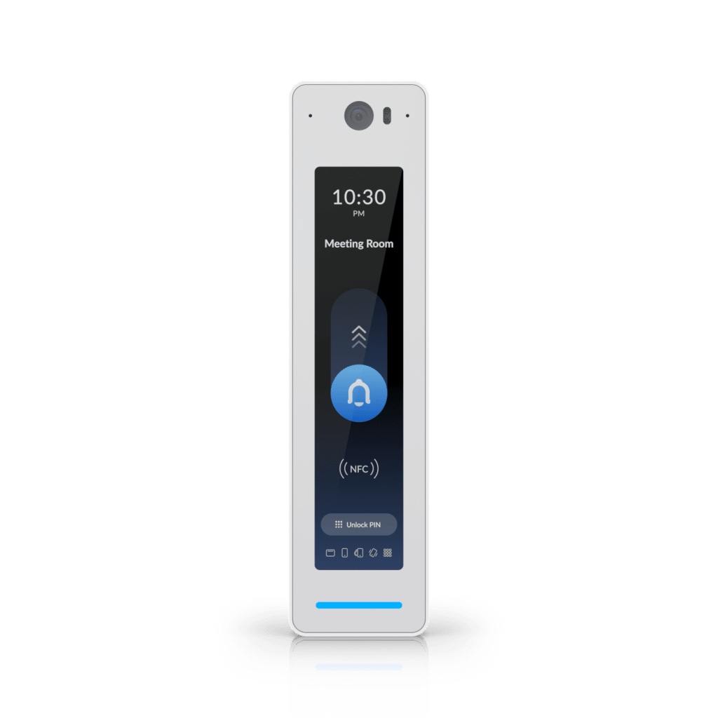 Lector de Acceso G3 Pro con NFC, PIN, App UniFi Identity, Reconocimiento Facial y Touch Pass, Intercomunicador con Video, Resistencia IP55 y Alimentación PoE