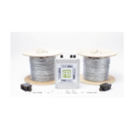 Cable Sensor Perimetral IRONCLAD / 610 m (2,000 ft) / 2 Zonas / Cerca Ciclónica / Sin Falsas Alarmas por Viento / Tarjeta LPU400 / Calibración por Software - Image 6