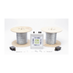 Kit de Cable Sensor Perimetral Para Cercas Ciclonicas IRONCLAD/ 305 METROS / 2 ZONAS; 152 METROS POR ZONA / Sin Falsas Alarmas por Viento / TODO Incluido TARJETA LPU400/ Calibración por Software - Image 6