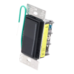 (RadioRa3) Atenuador táctil Sunnata Dimmer PRO color negro satin, requiere cable neutro / soporta 250W LED - Image 4
