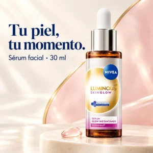 NIVEA Luminous630 Skin Glow Sérum Facial Glow Instantáneo – 30 ml