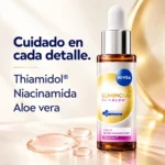 NIVEA Luminous630 Skin Glow Sérum Facial Glow Instantáneo – 30 ml - Imagen 3