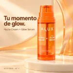 ALUX Skin Hydra Cream + Glow Serum 2 en 1 – Crema Hidratante y Sérum Iluminador, 60 ml
