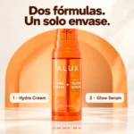 ALUX Skin Hydra Cream + Glow Serum 2 en 1 – Crema Hidratante y Sérum Iluminador, 60 ml - Imagen 2