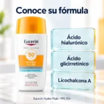 Eucerin Sun Hydro Fluid Ultra Ligero FPS 50+ – 50 ml - Imagen 2