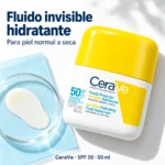 CeraVe Fluido Protector Invisible Hidratante FPS 50 – 50 ml