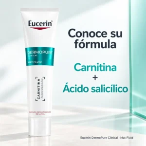 Eucerin DermoPure Oil Control Fluido Facial Hidratante Matificante – 50 ml