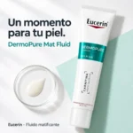 Eucerin DermoPure Oil Control Fluido Facial Hidratante Matificante – 50 ml - Imagen 2