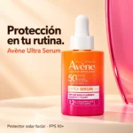 Avène Ultra Sérum Protector Solar Facial FPS 50+ Efecto Rellenador – 30 ml - Imagen 3