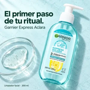 Garnier Express Aclara Gel Limpiador Facial Anti-Imperfecciones – 200 ml